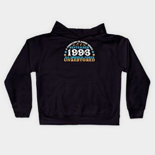 A timeless classic since September 1996. All original part, unrestored Kids Hoodie